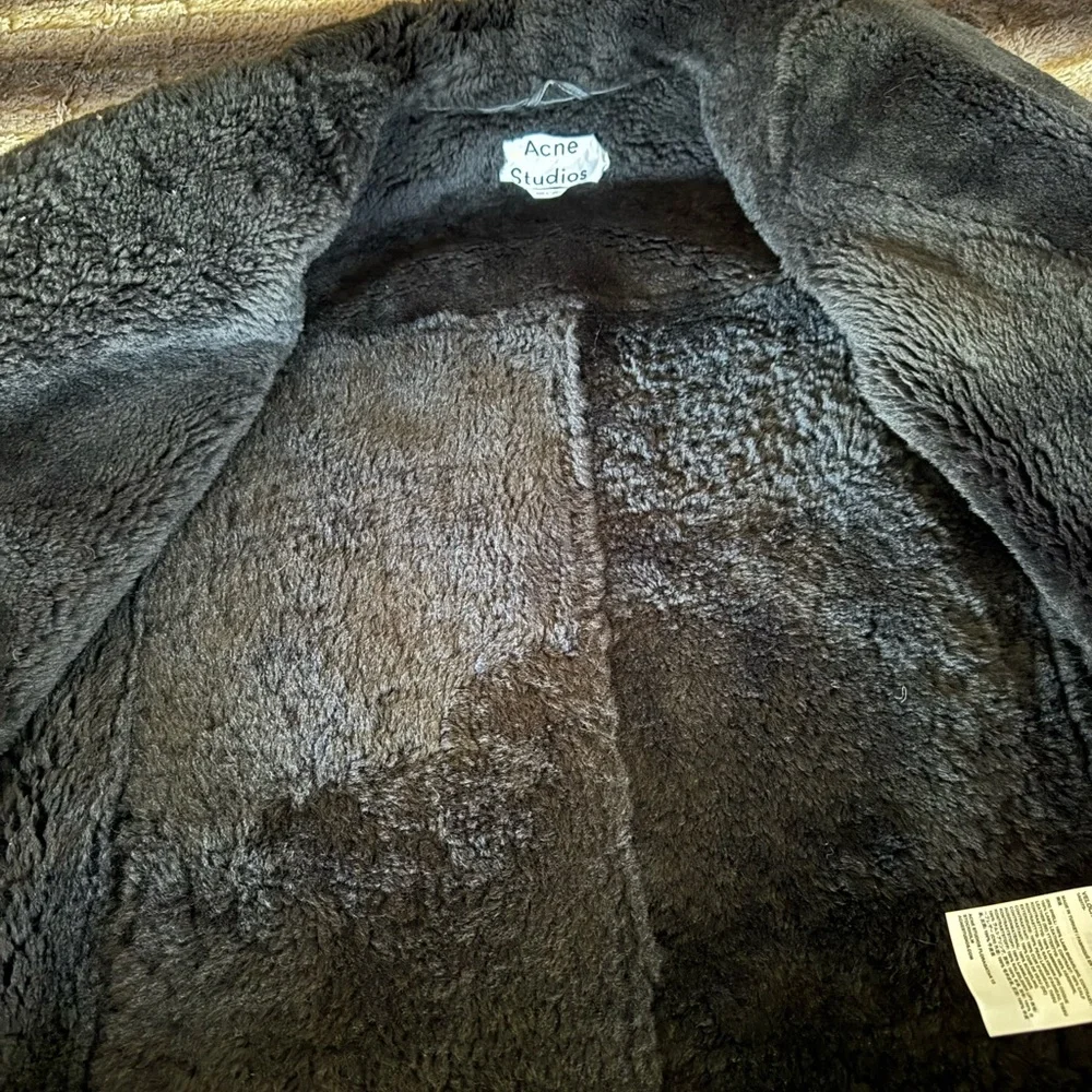 Acne Studios VELOCITE Shearling Jacket Size 34 (S) - Picture 7 of 9
